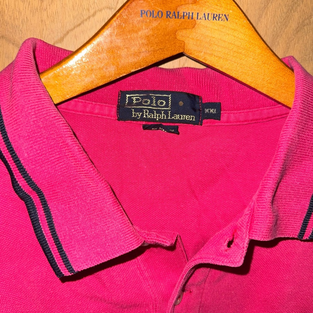Polo Ralph Lauren Red Pocket Polo Preppy Shirt